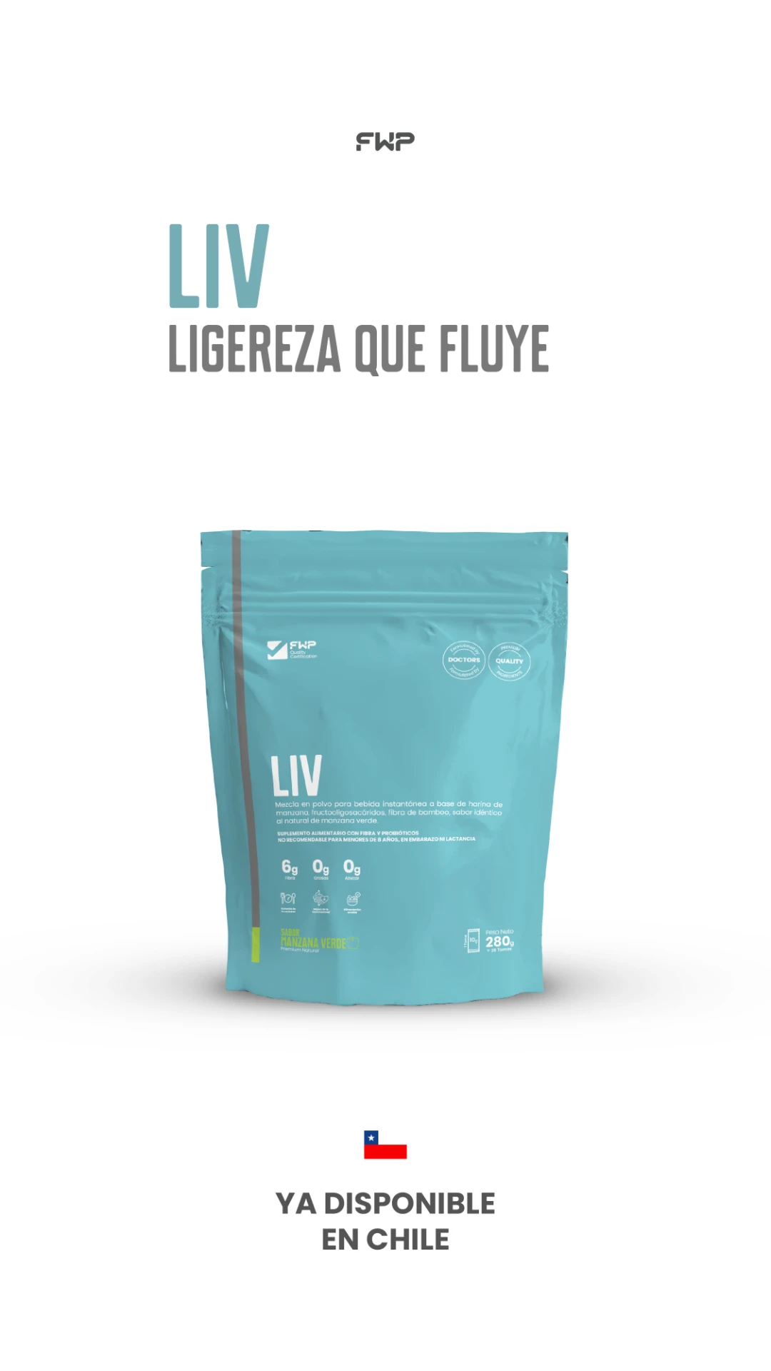 LIV doypack ya disponible en Chile